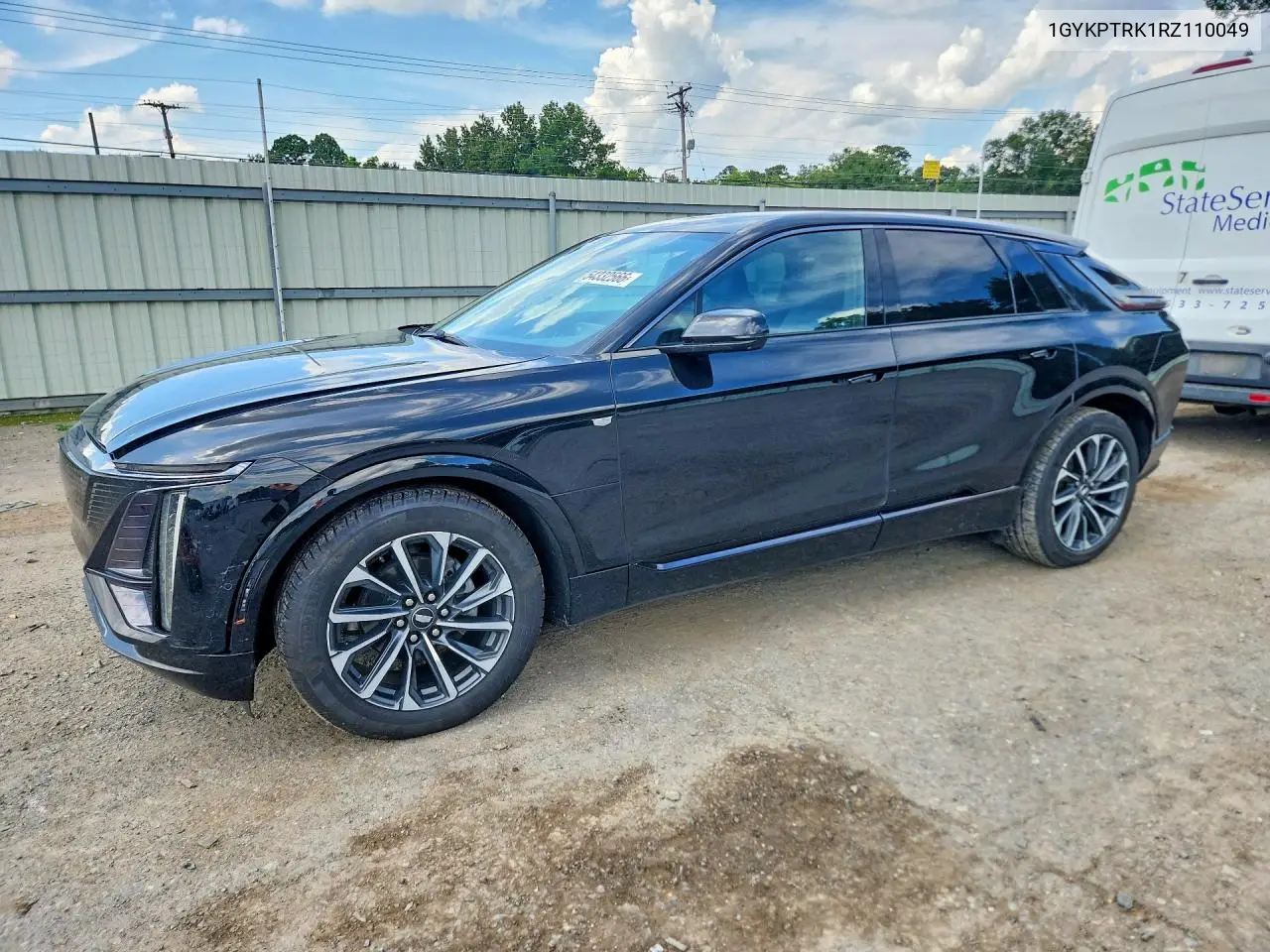 2024 Cadillac Lyriq Sport VIN: 1GYKPTRK1RZ110049 Lot: 54332566