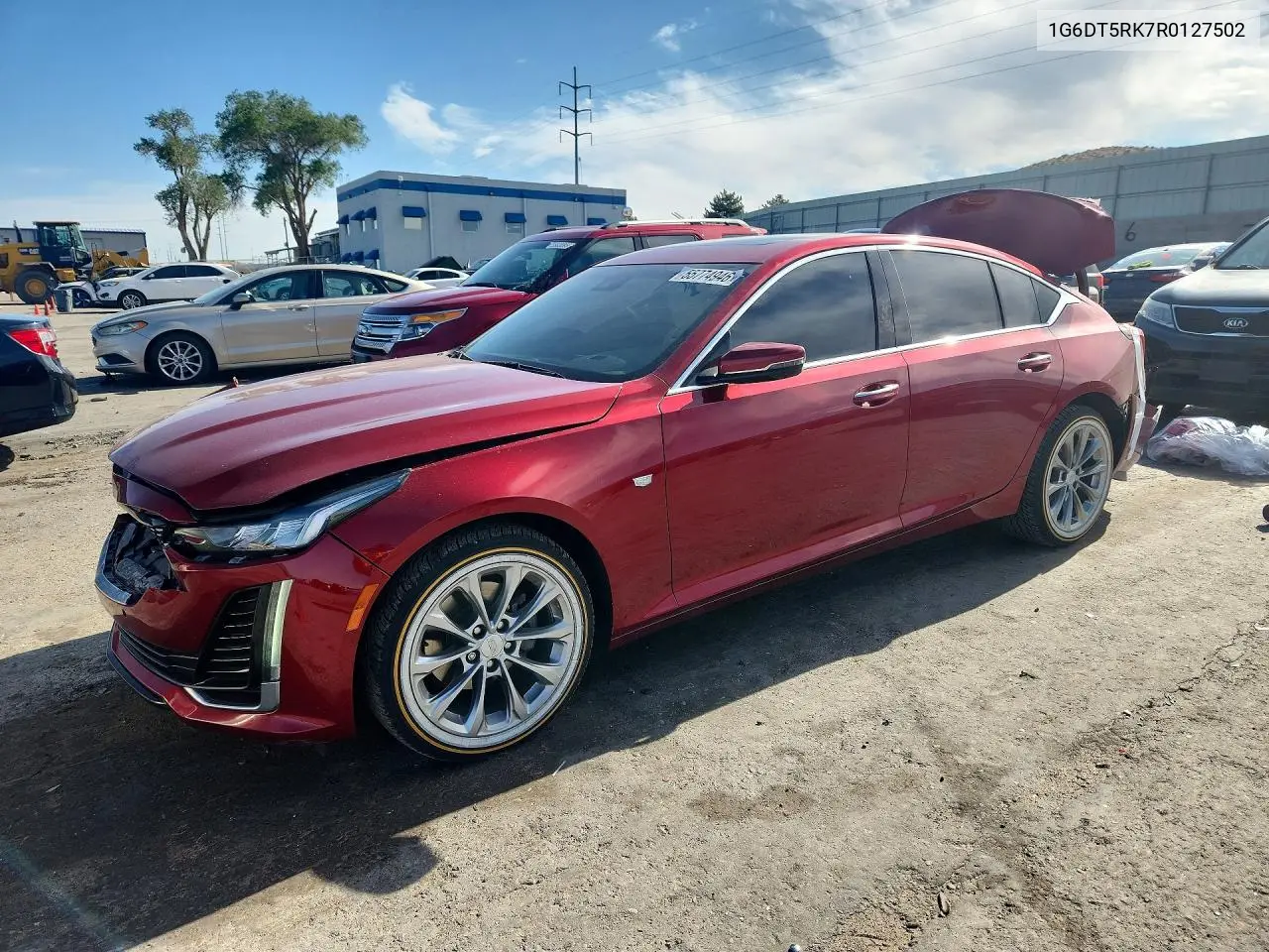 2024 Cadillac Ct5 Premium Luxury VIN: 1G6DT5RK7R0127502 Lot: 55774946