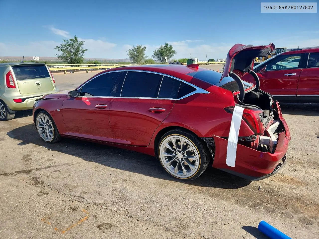 2024 Cadillac Ct5 Premium Luxury VIN: 1G6DT5RK7R0127502 Lot: 55774946