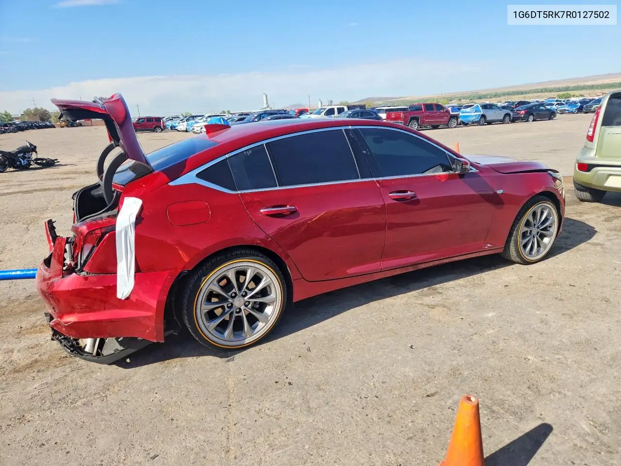 2024 Cadillac Ct5 Premium Luxury VIN: 1G6DT5RK7R0127502 Lot: 55774946