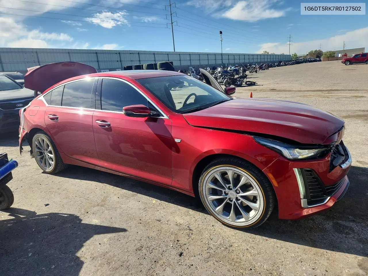 2024 Cadillac Ct5 Premium Luxury VIN: 1G6DT5RK7R0127502 Lot: 55774946