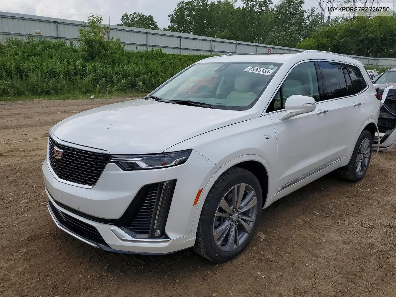 2024 Cadillac Xt6 Premium Luxury VIN: 1GYKPDRS7RZ726750 Lot: 55903966