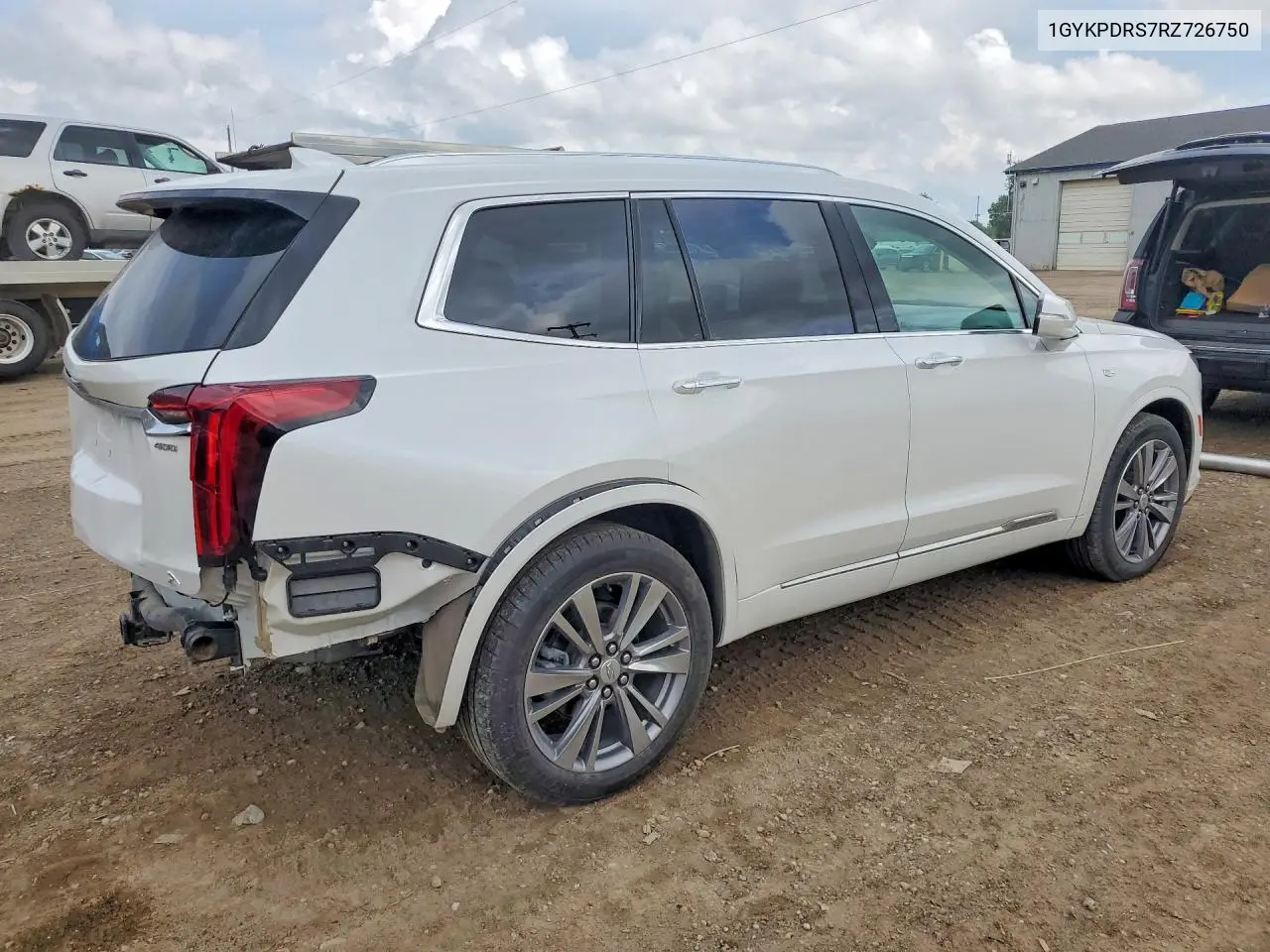 2024 Cadillac Xt6 Premium Luxury VIN: 1GYKPDRS7RZ726750 Lot: 55903966