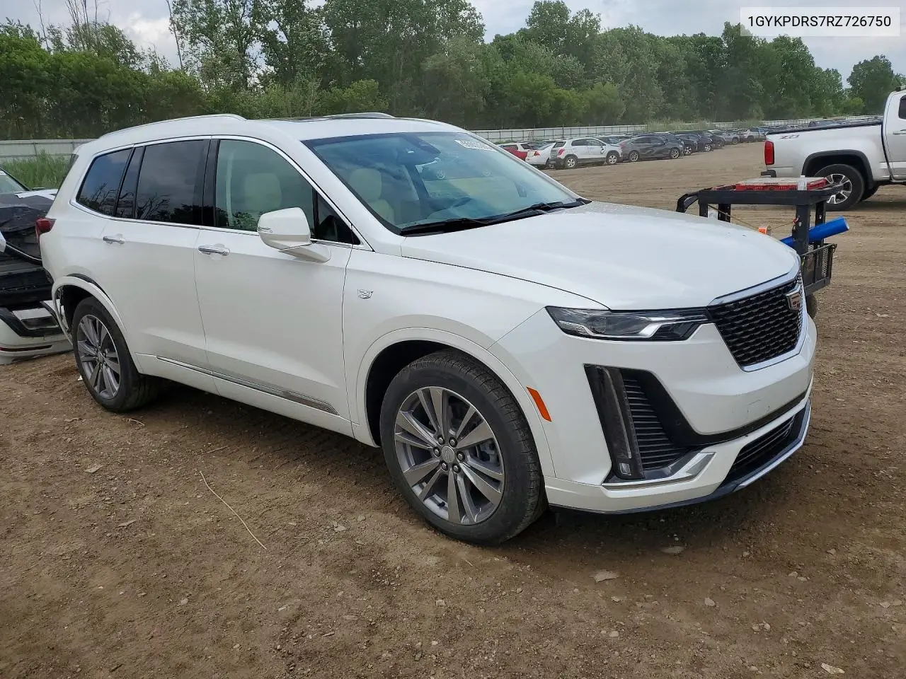 2024 Cadillac Xt6 Premium Luxury VIN: 1GYKPDRS7RZ726750 Lot: 55903966