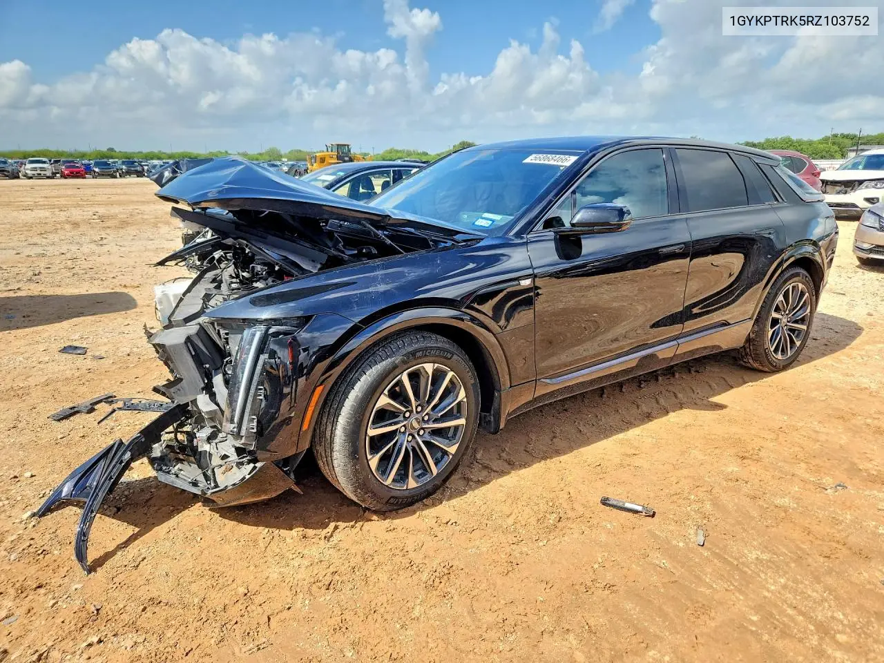 2024 Cadillac Lyriq Sport VIN: 1GYKPTRK5RZ103752 Lot: 56868466