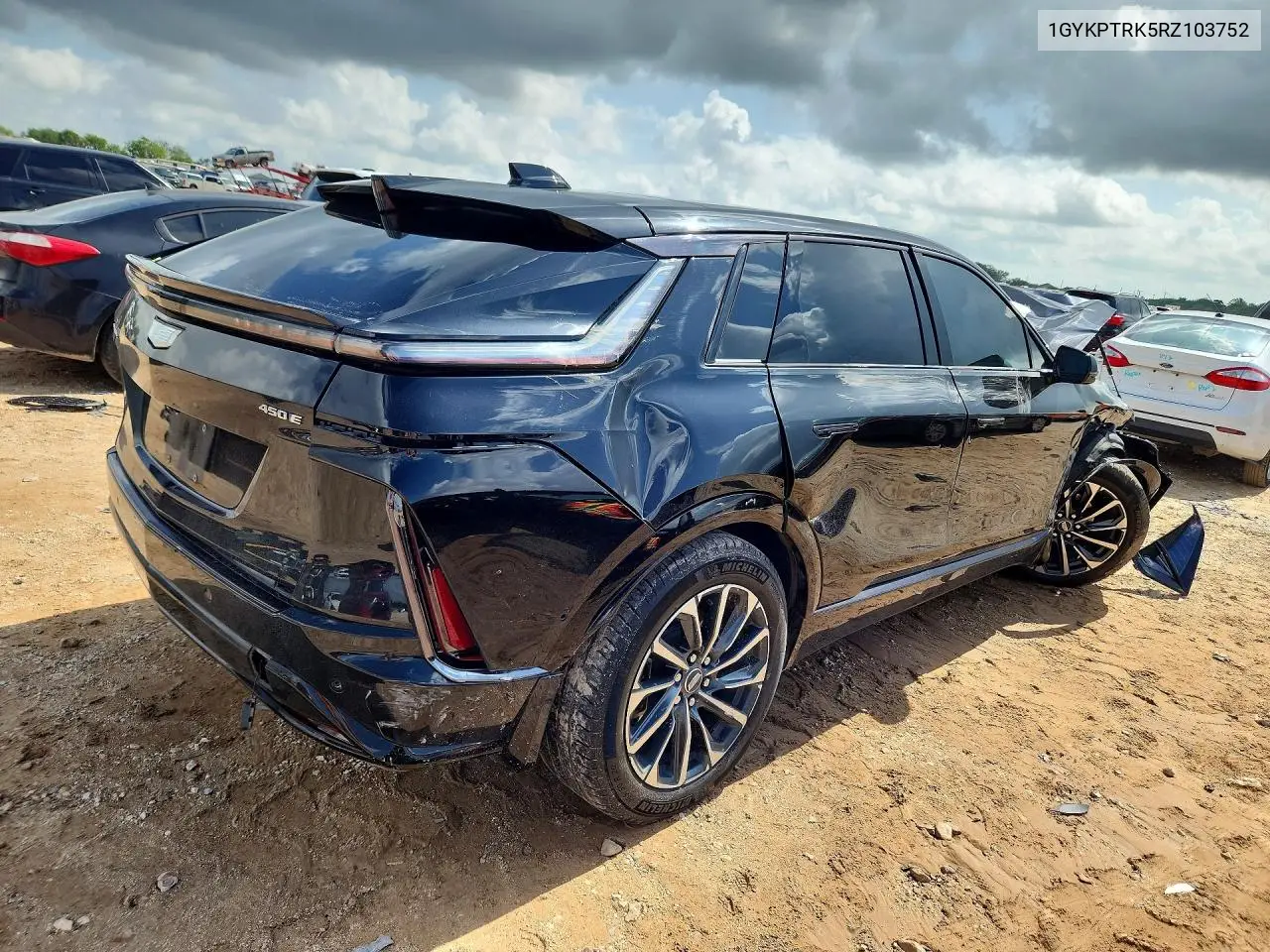 2024 Cadillac Lyriq Sport VIN: 1GYKPTRK5RZ103752 Lot: 56868466