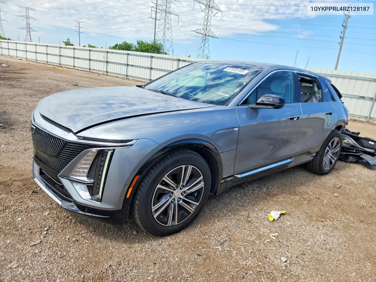2024 Cadillac Lyriq Luxury VIN: 1GYKPPRL4RZ128187 Lot: 57546186