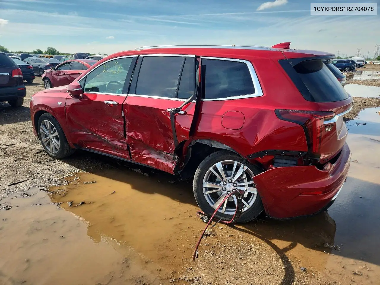 2024 Cadillac Xt6 Premium Luxury VIN: 1GYKPDRS1RZ704078 Lot: 58118606