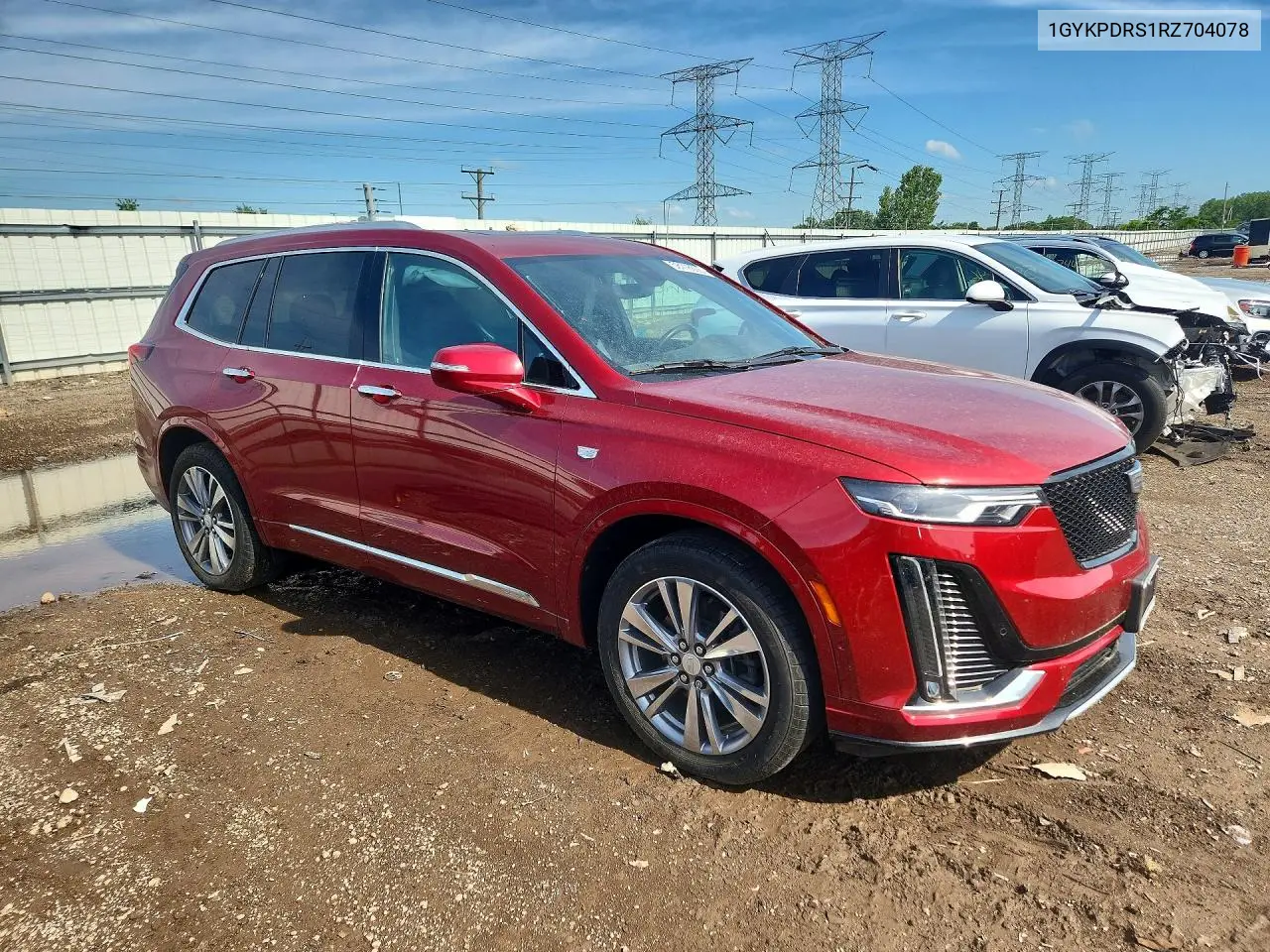 2024 Cadillac Xt6 Premium Luxury VIN: 1GYKPDRS1RZ704078 Lot: 58118606