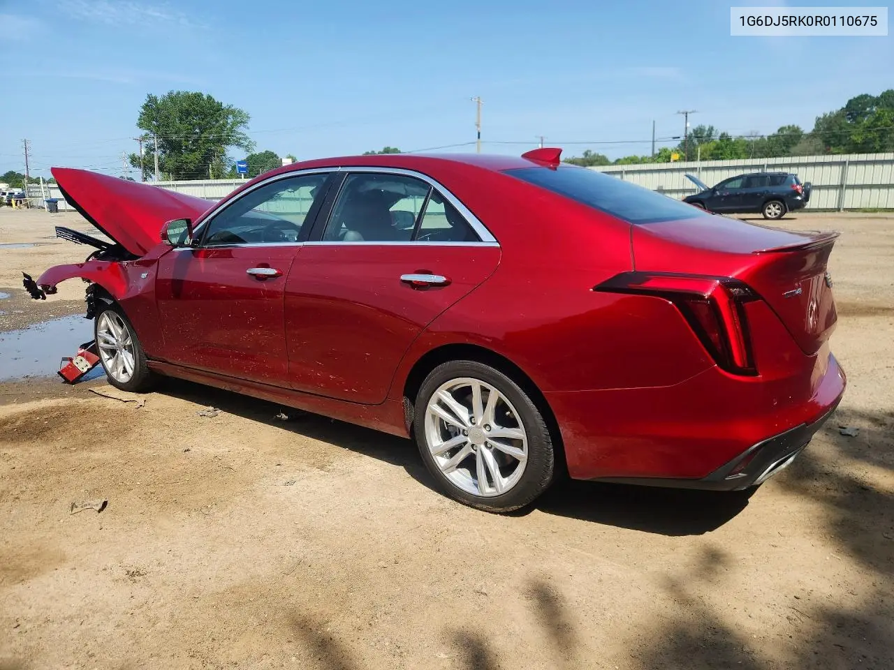 2024 Cadillac Ct4 Luxury + VIN: 1G6DJ5RK0R0110675 Lot: 58347846