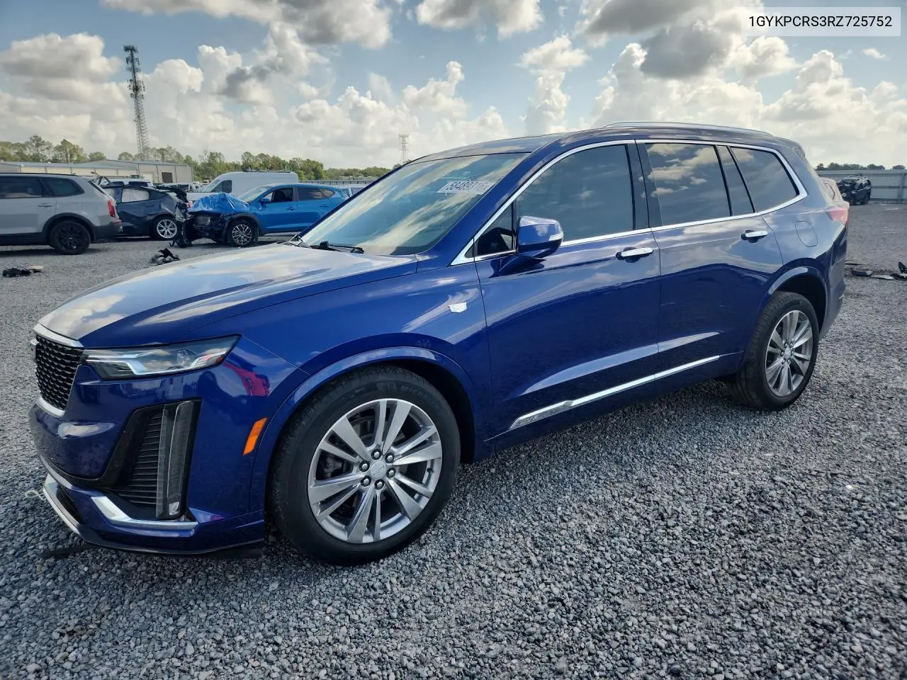 2024 Cadillac Xt6 Premium Luxury VIN: 1GYKPCRS3RZ725752 Lot: 58489316