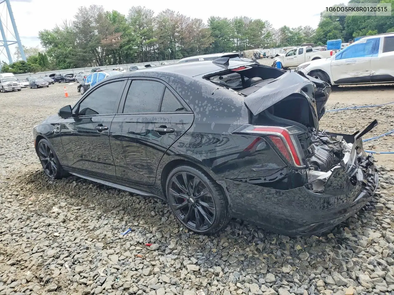 2024 Cadillac Ct4 Sport VIN: 1G6DG5RK8R0120515 Lot: 58737406