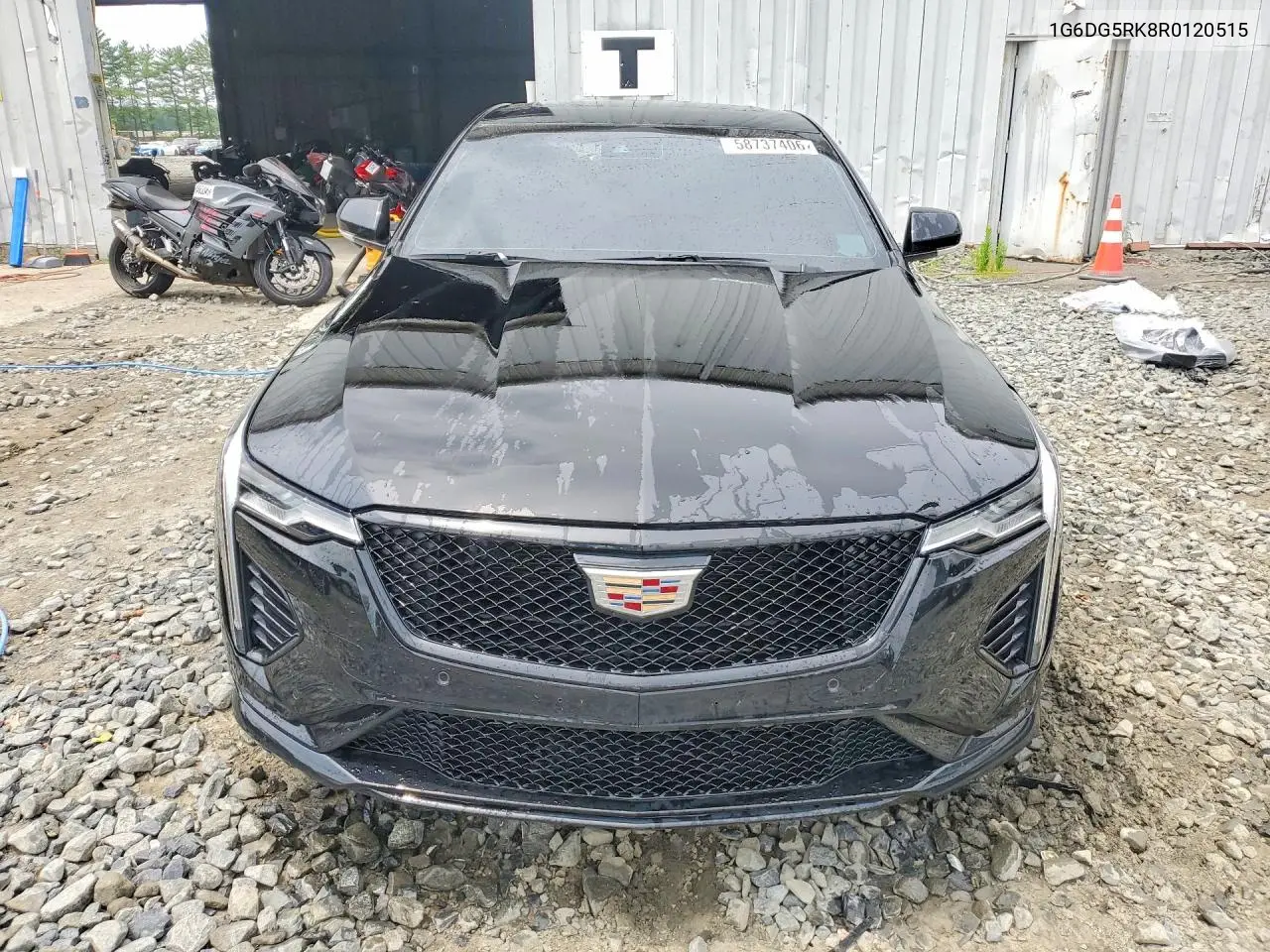 2024 Cadillac Ct4 Sport VIN: 1G6DG5RK8R0120515 Lot: 58737406