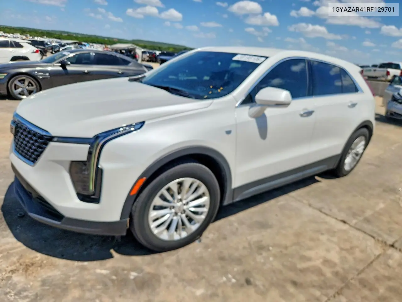 2024 Cadillac Xt4 Luxury VIN: 1GYAZAR41RF129701 Lot: 59195106
