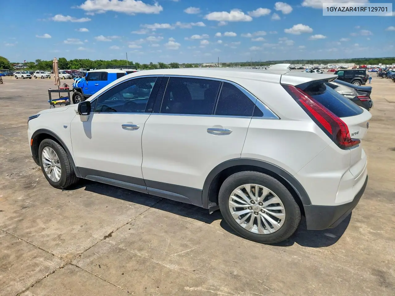 2024 Cadillac Xt4 Luxury VIN: 1GYAZAR41RF129701 Lot: 59195106