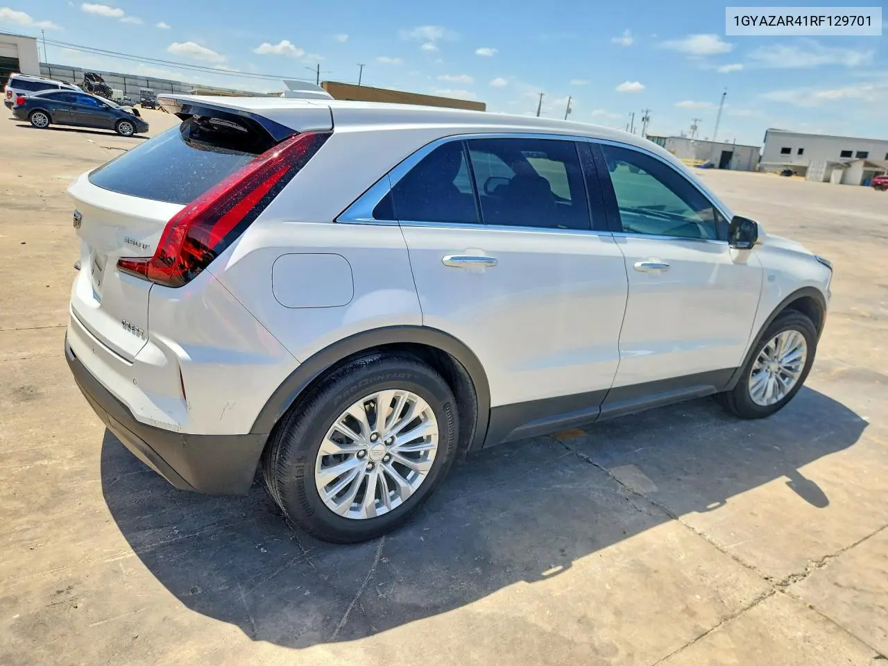 2024 Cadillac Xt4 Luxury VIN: 1GYAZAR41RF129701 Lot: 59195106