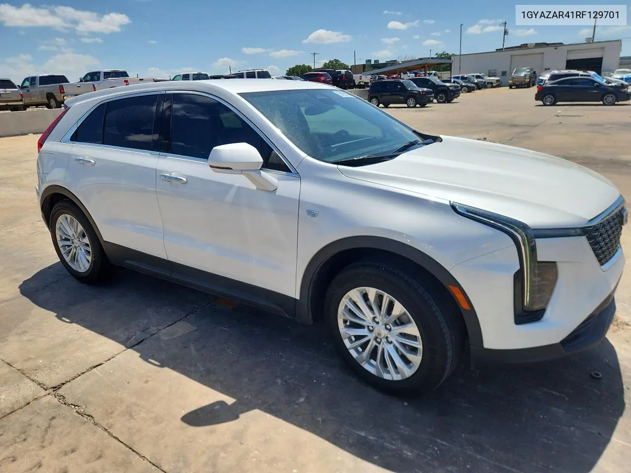 2024 Cadillac Xt4 Luxury VIN: 1GYAZAR41RF129701 Lot: 59195106