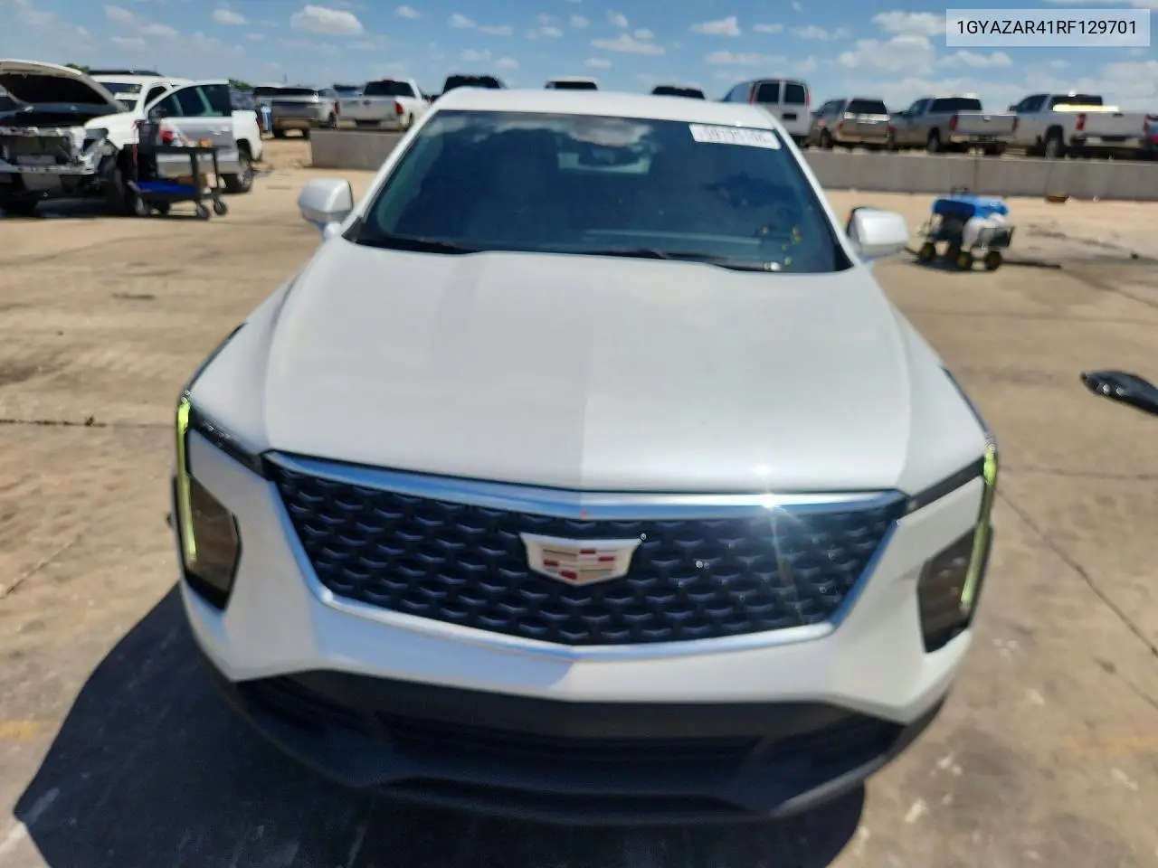2024 Cadillac Xt4 Luxury VIN: 1GYAZAR41RF129701 Lot: 59195106