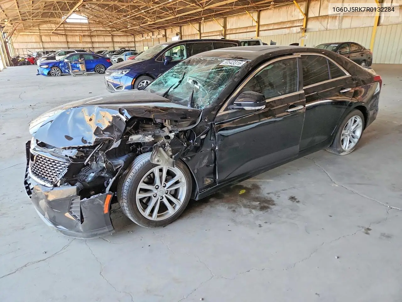 2024 Cadillac Ct4 Luxury + VIN: 1G6DJ5RK7R0132284 Lot: 59543316
