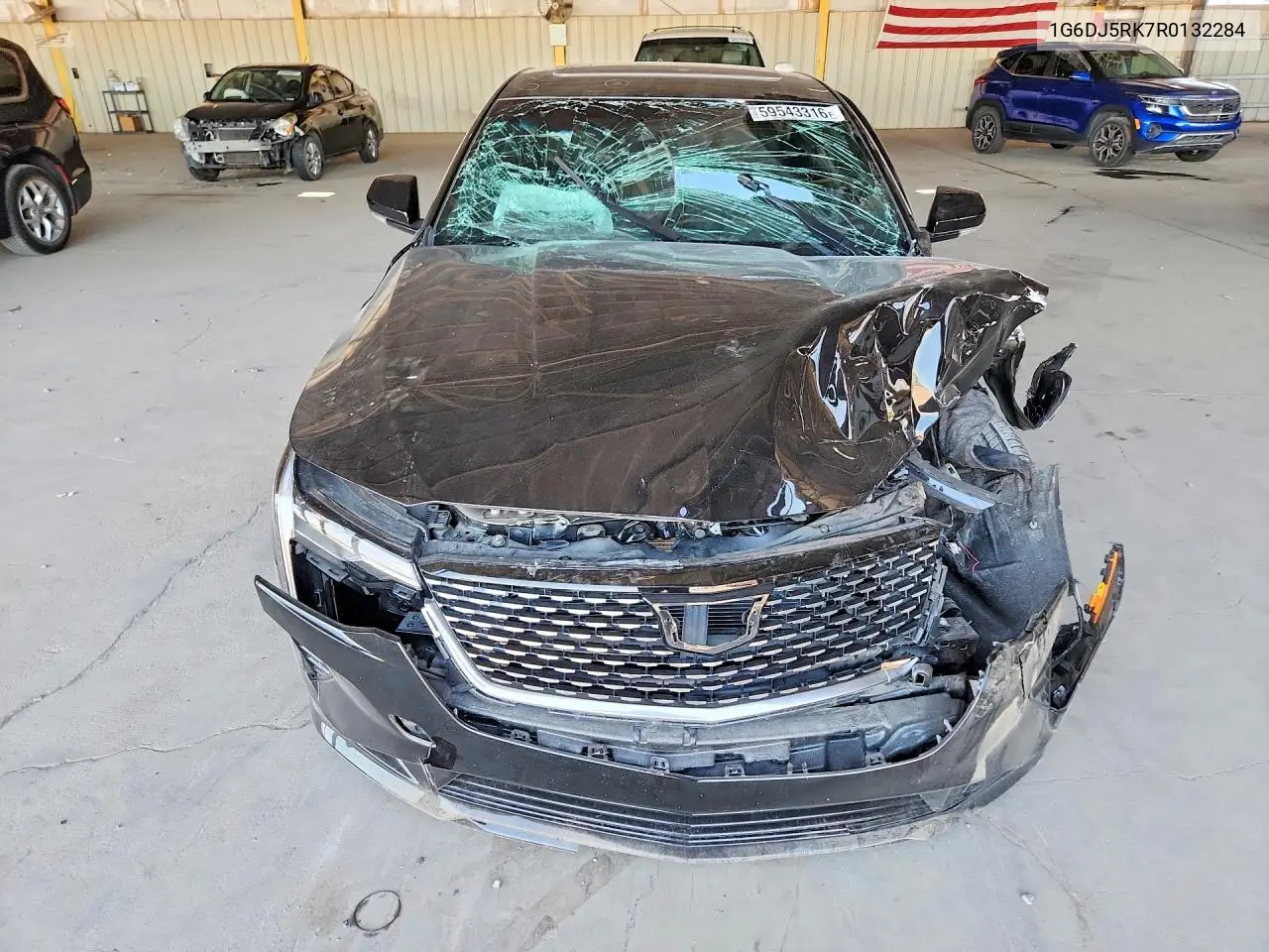 2024 Cadillac Ct4 Luxury + VIN: 1G6DJ5RK7R0132284 Lot: 59543316