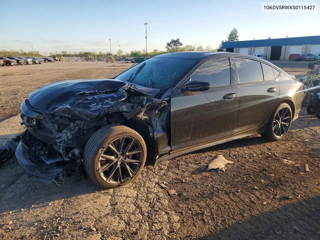 2025 Cadillac Ct5-V VIN: 1G6DV5RWXS0115427 Lot: 52822816