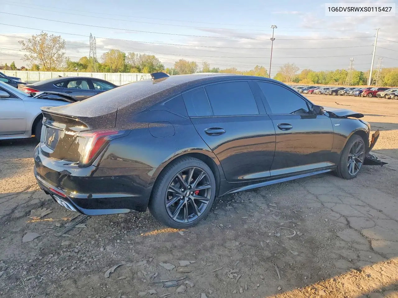 2025 Cadillac Ct5-V VIN: 1G6DV5RWXS0115427 Lot: 52822816