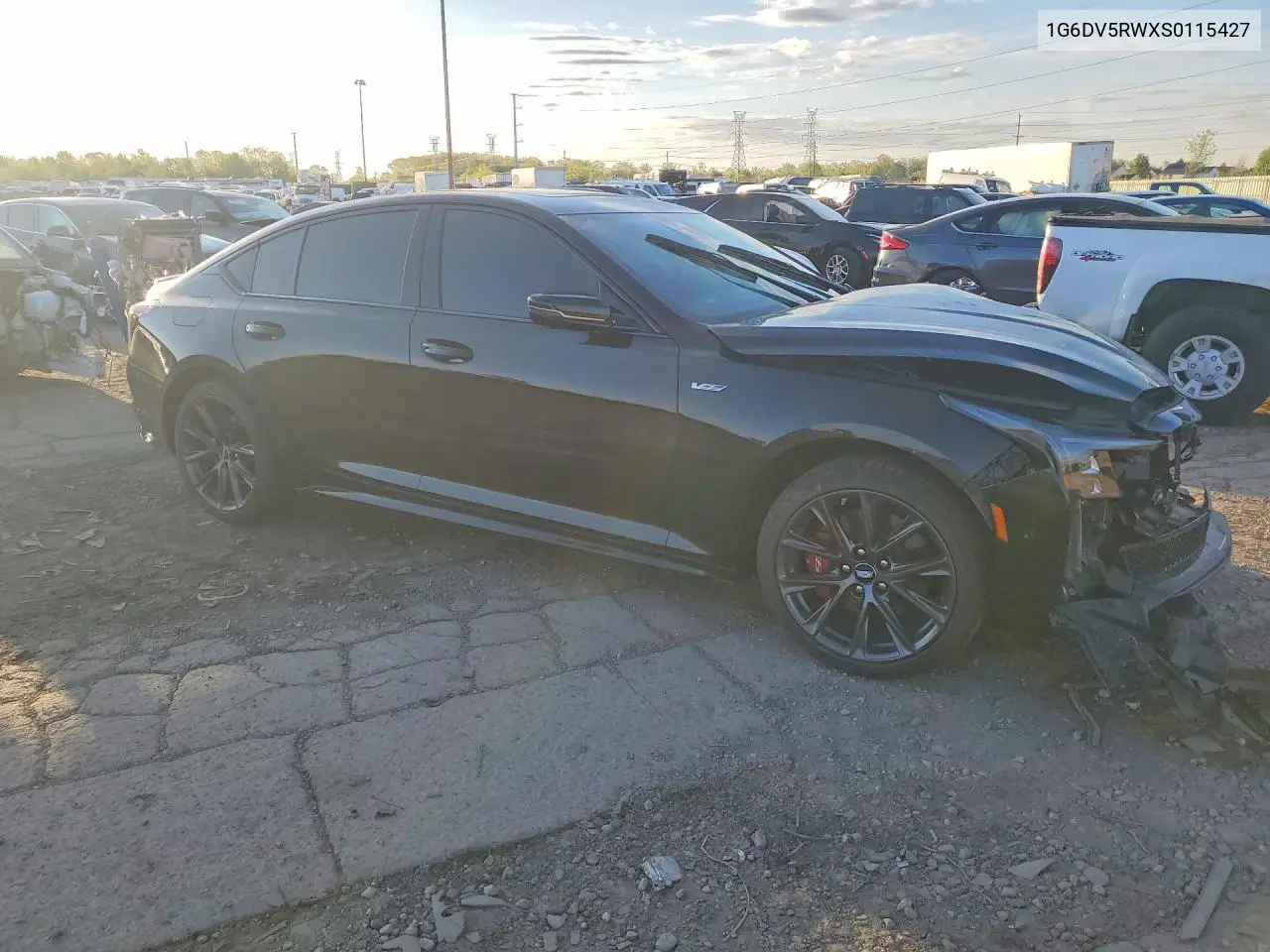 2025 Cadillac Ct5-V VIN: 1G6DV5RWXS0115427 Lot: 52822816