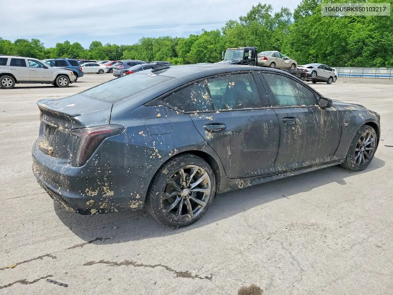 2025 Cadillac Ct5 Sport VIN: 1G6DU5RK5S0103217 Lot: 54077186