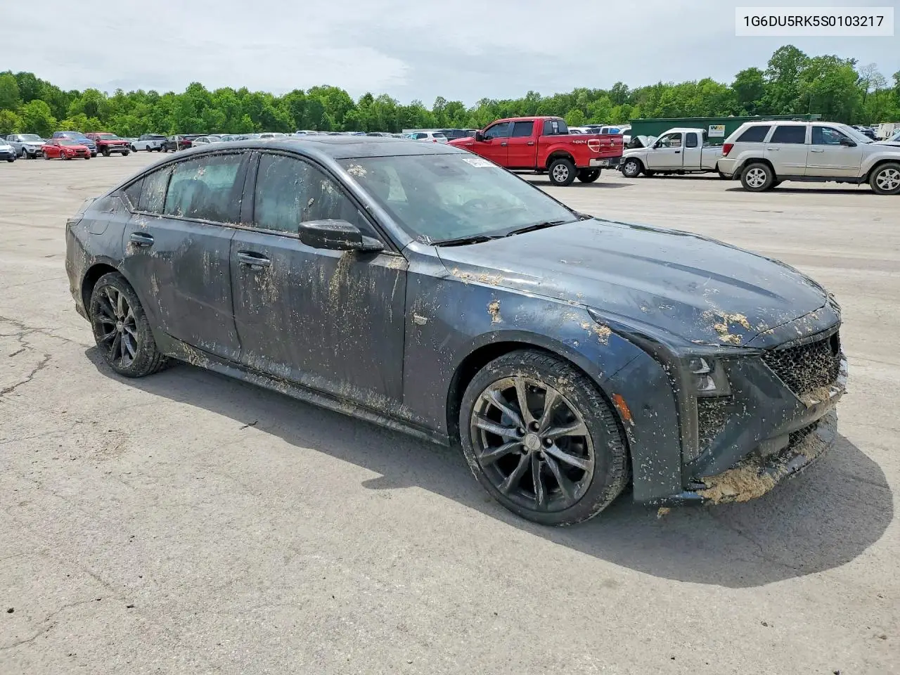 2025 Cadillac Ct5 Sport VIN: 1G6DU5RK5S0103217 Lot: 54077186