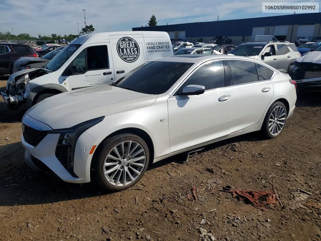 2025 Cadillac Ct5 Premium Luxury VIN: 1G6DS5RW8S0102992 Lot: 55400956
