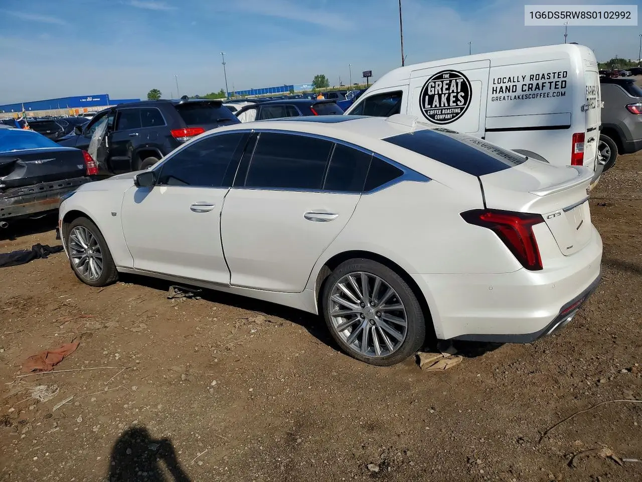 2025 Cadillac Ct5 Premium Luxury VIN: 1G6DS5RW8S0102992 Lot: 55400956