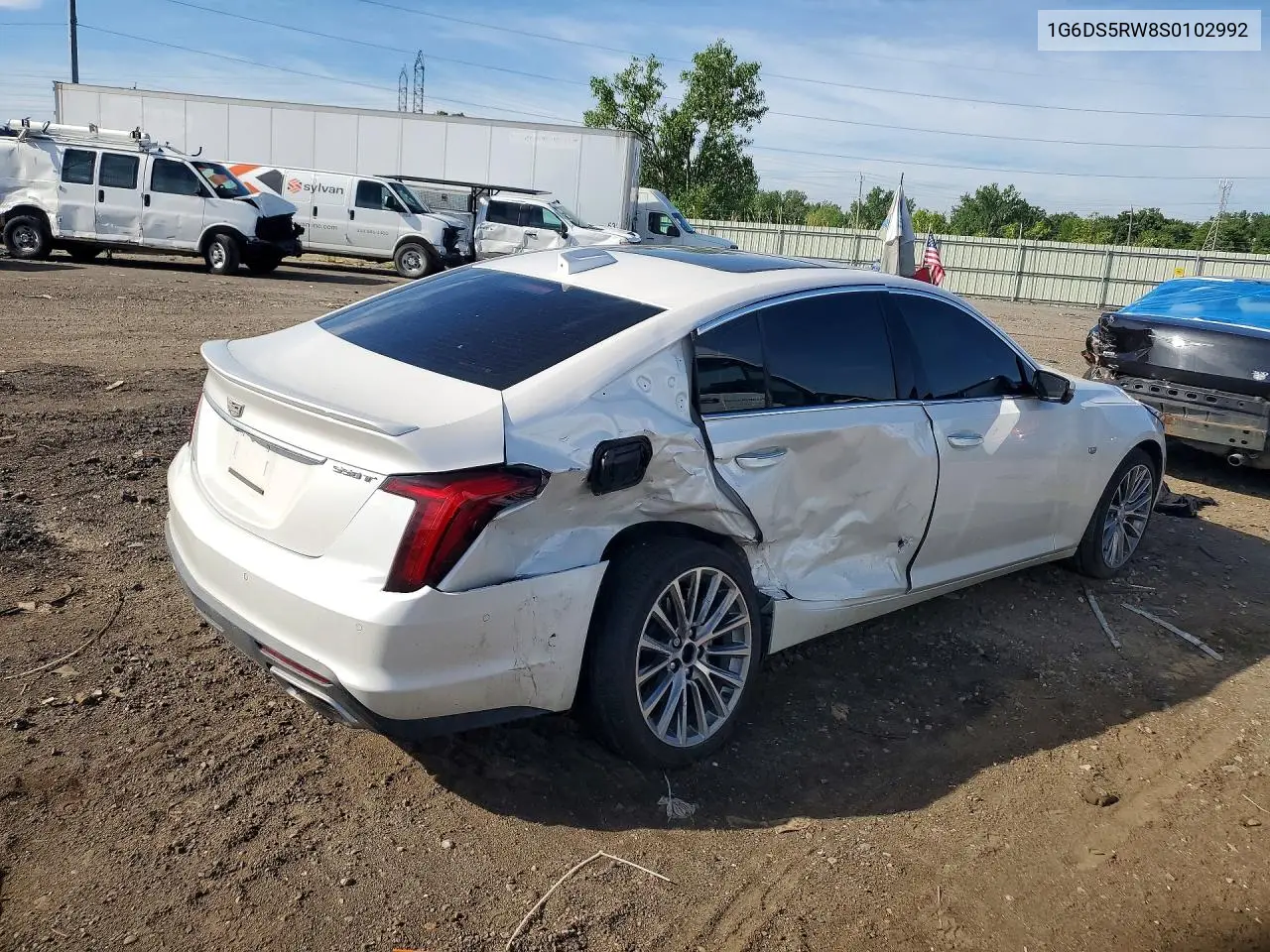 2025 Cadillac Ct5 Premium Luxury VIN: 1G6DS5RW8S0102992 Lot: 55400956