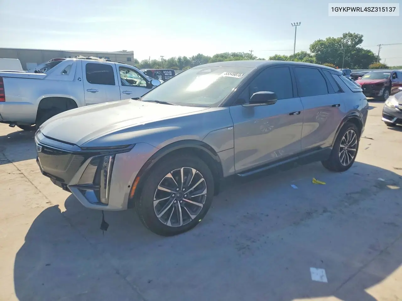 2025 Cadillac Lyriq Sport VIN: 1GYKPWRL4SZ315137 Lot: 55549876