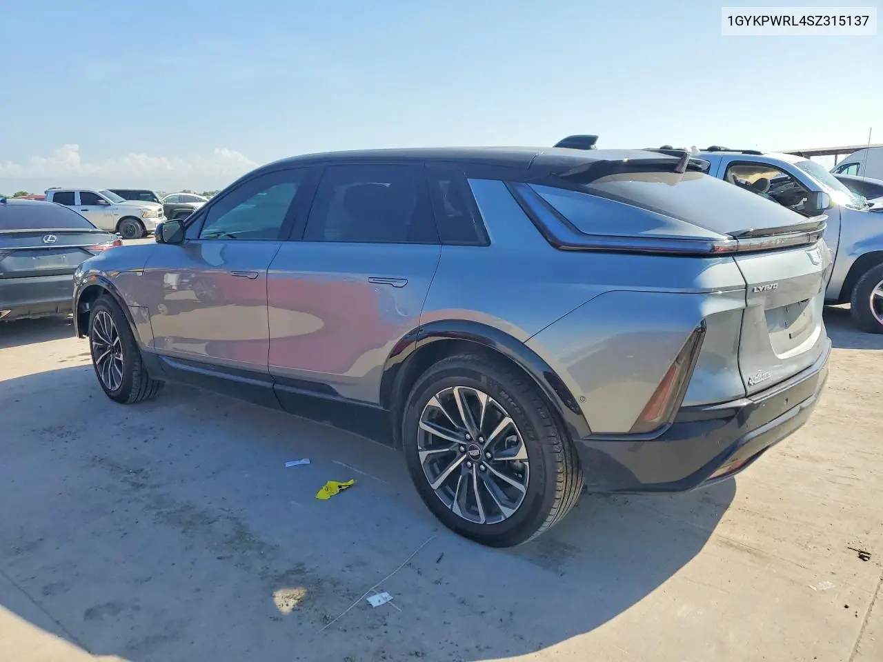 2025 Cadillac Lyriq Sport VIN: 1GYKPWRL4SZ315137 Lot: 55549876