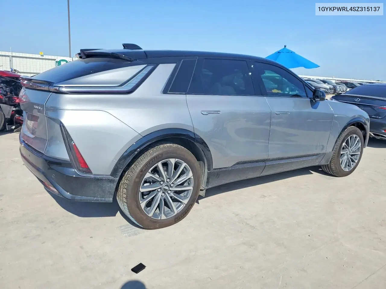 2025 Cadillac Lyriq Sport VIN: 1GYKPWRL4SZ315137 Lot: 55549876