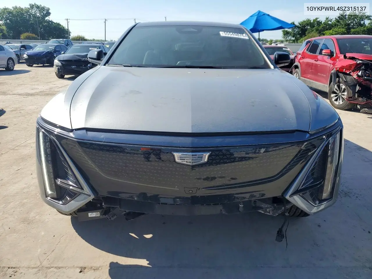 2025 Cadillac Lyriq Sport VIN: 1GYKPWRL4SZ315137 Lot: 55549876