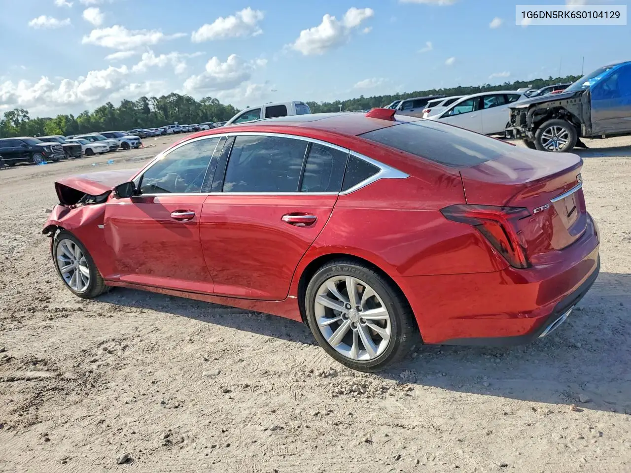 2025 Cadillac Ct5 Premium Luxury VIN: 1G6DN5RK6S0104129 Lot: 56478926