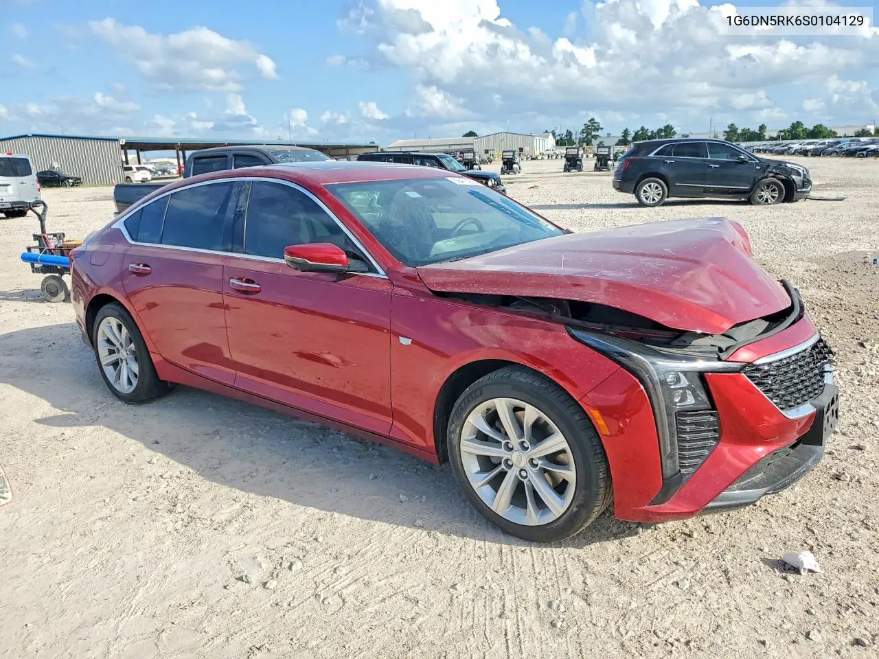 2025 Cadillac Ct5 Premium Luxury VIN: 1G6DN5RK6S0104129 Lot: 56478926