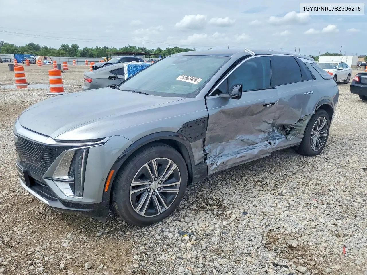 2025 Cadillac Lyriq Luxury VIN: 1GYKPNRL7SZ306216 Lot: 56588466