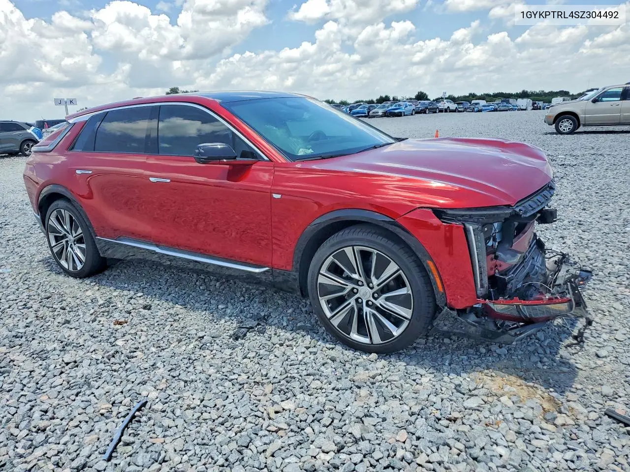 2025 Cadillac Lyriq Luxury VIN: 1GYKPTRL4SZ304492 Lot: 56828336