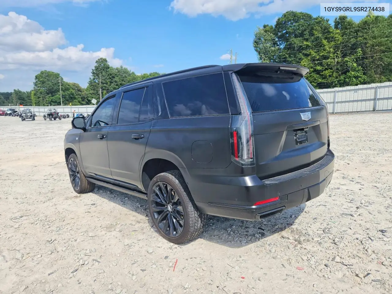 2025 Cadillac Escalade Sport Platinum VIN: 1GYS9GRL9SR274438 Lot: 57506646