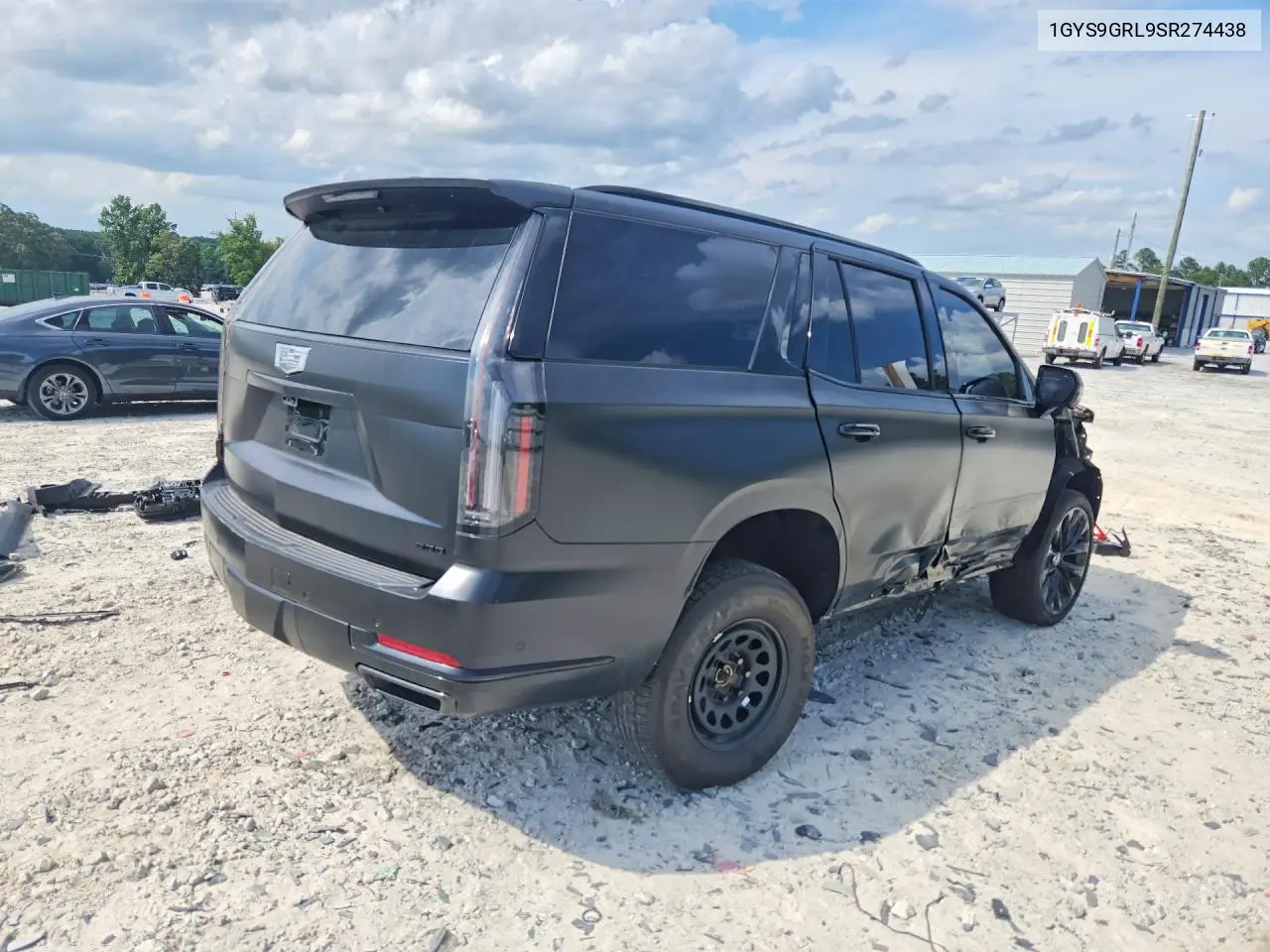 2025 Cadillac Escalade Sport Platinum VIN: 1GYS9GRL9SR274438 Lot: 57506646