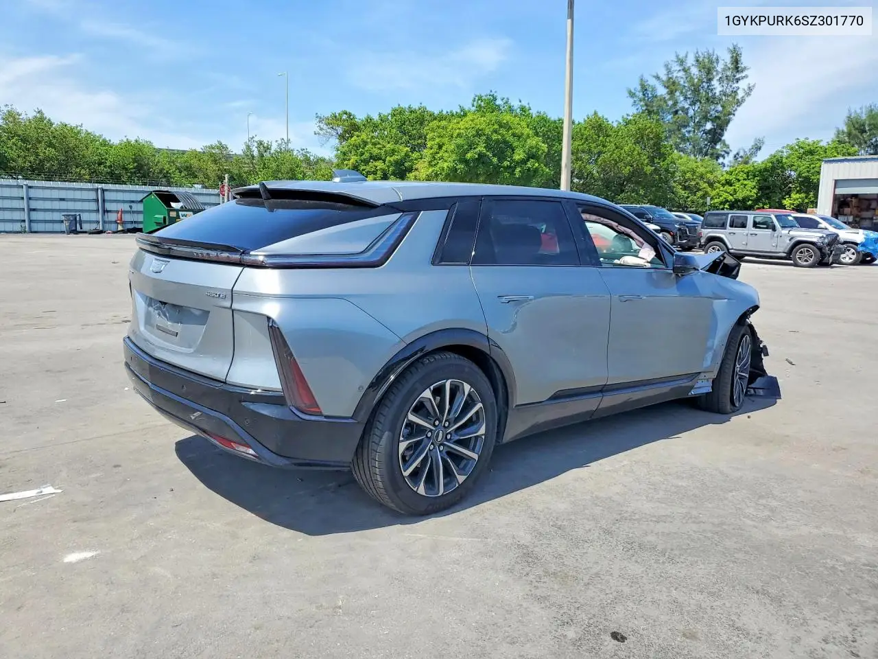 2025 Cadillac Lyriq Sport VIN: 1GYKPURK6SZ301770 Lot: 59362866