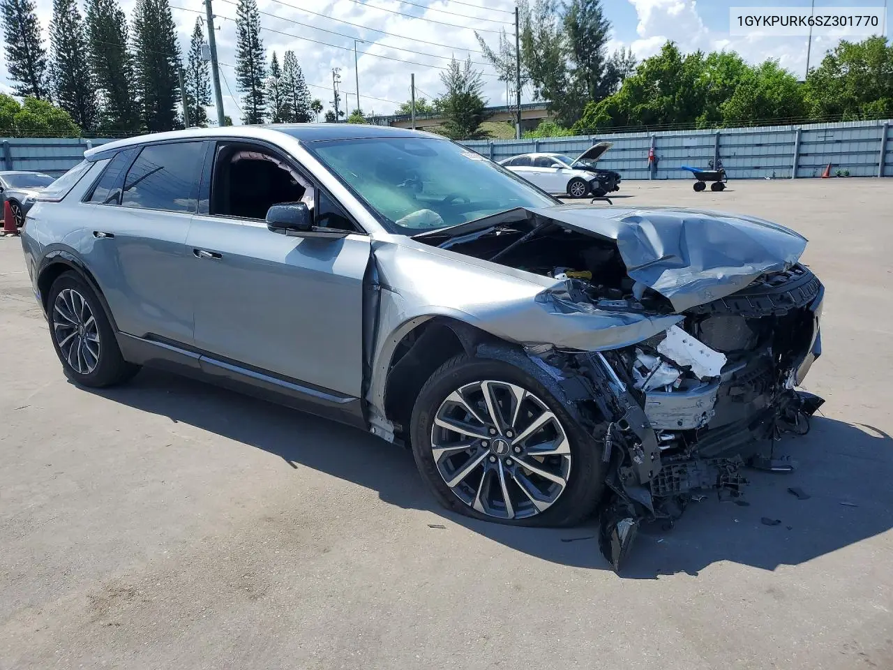 2025 Cadillac Lyriq Sport VIN: 1GYKPURK6SZ301770 Lot: 59362866