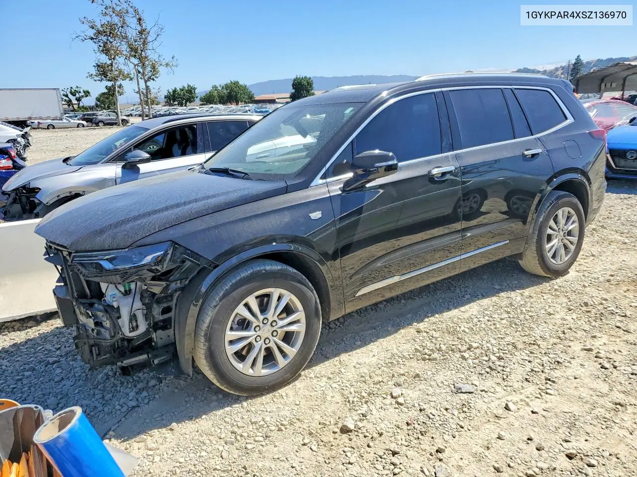 2025 Cadillac Xt6 Luxury VIN: 1GYKPAR4XSZ136970 Lot: 59801266