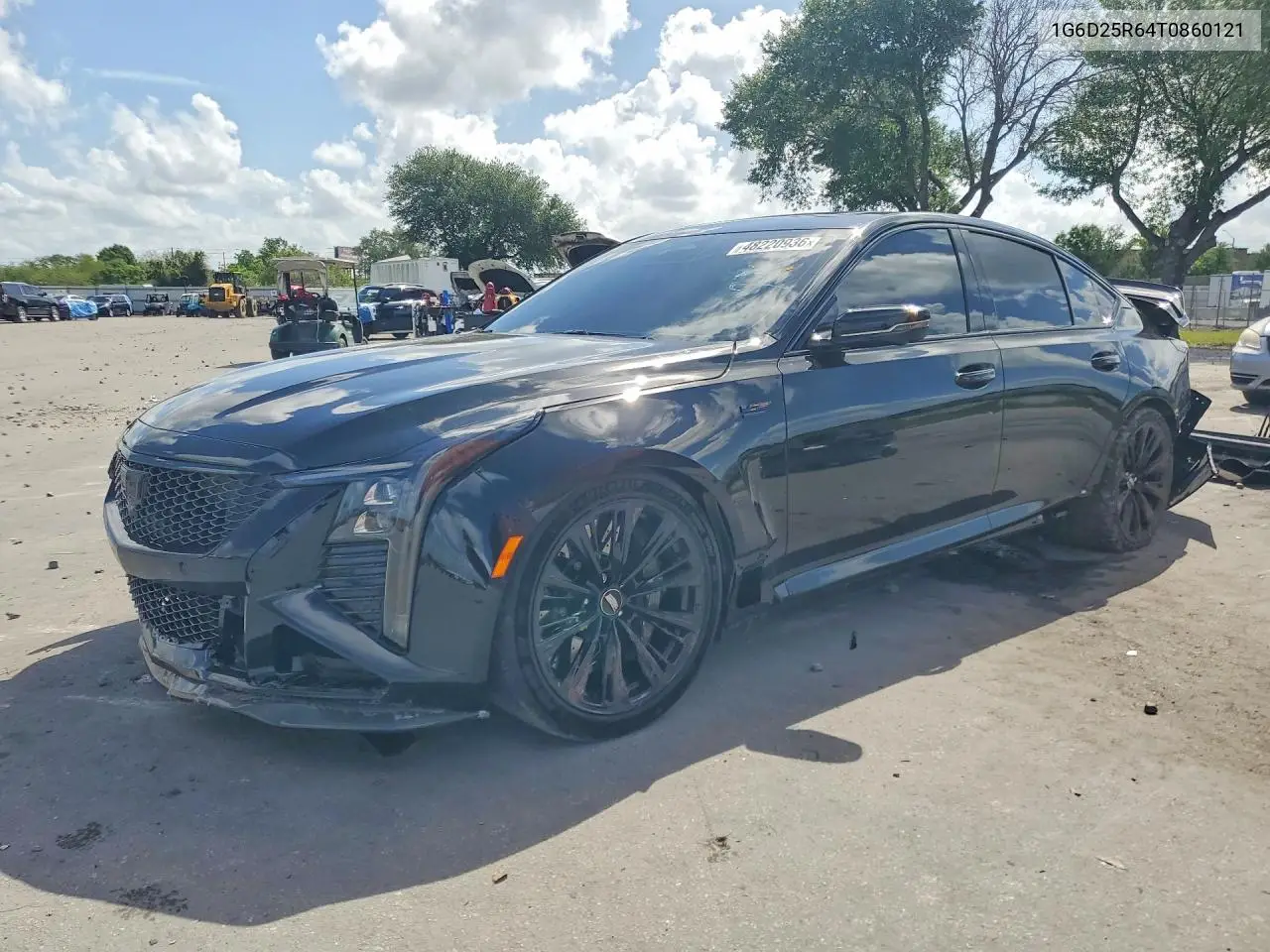 2026 Cadillac Ct5-V Blackwing VIN: 1G6D25R64T0860121 Lot: 48220936