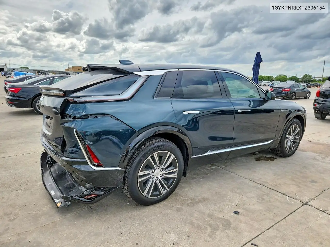 2026 Cadillac Lyriq Luxury VIN: 1GYKPNRKXTZ306154 Lot: 56547806