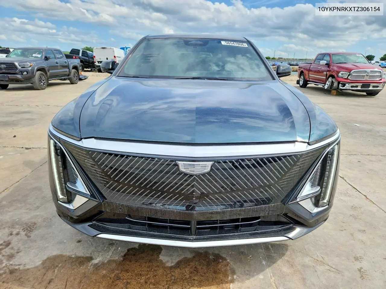 2026 Cadillac Lyriq Luxury VIN: 1GYKPNRKXTZ306154 Lot: 56547806
