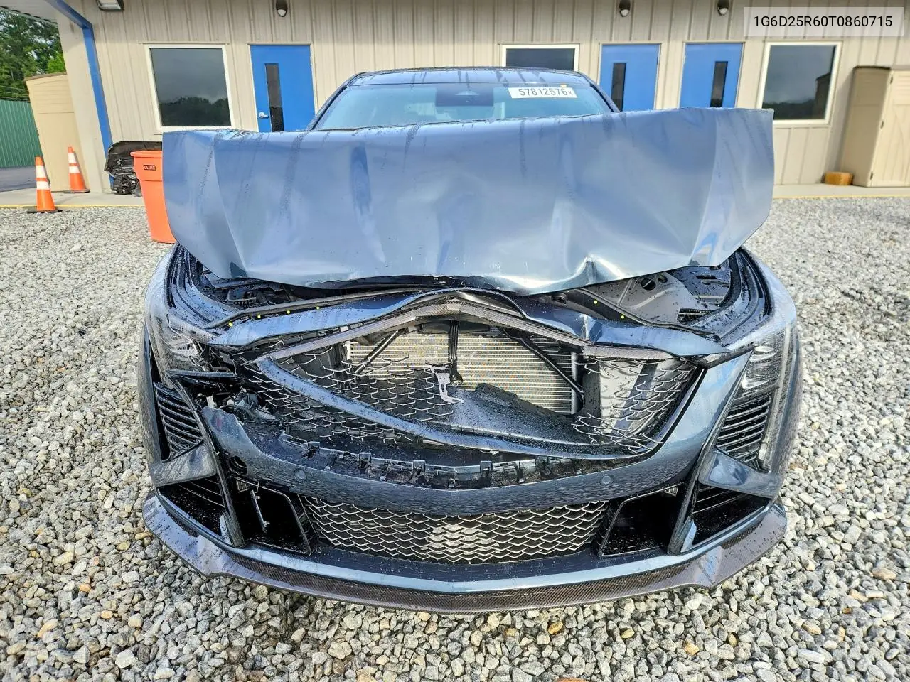 2026 Cadillac Ct5-V Blackwing VIN: 1G6D25R60T0860715 Lot: 57812576
