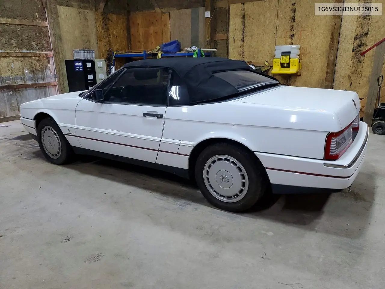 1992 Cadillac Allante VIN: 1G6VS3383NU125015 Lot: 61457676